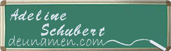 Adeline Schubert Visitenkarte